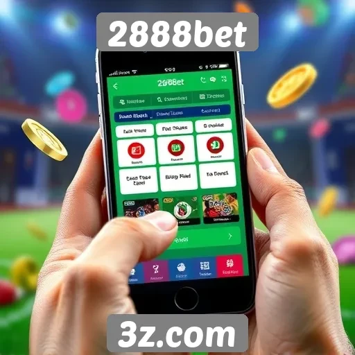 Acessibilidade e compatibilidade mobile do site 2888bet
