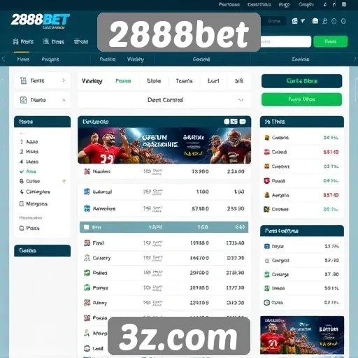 Plataforma 2888bet é fácil de navegar e utilizar